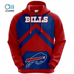Team Buffalo Bills Sublimation Hoodie