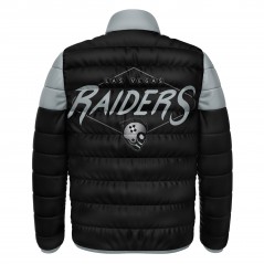 NFL Team Las Vegas Raiders Puffer Jacket