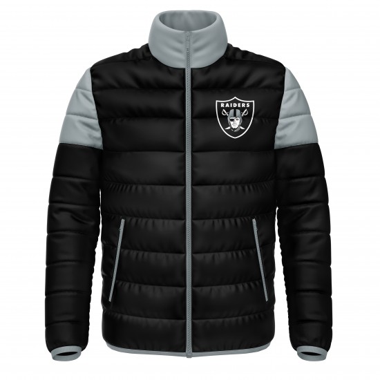 NFL Team Las Vegas Raiders Puffer Jacket