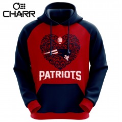 Team New England Patriots Sublimation Hoodies 