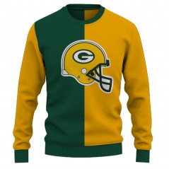 Customized Sublimated NFL Team Green Bay Packers Jumper