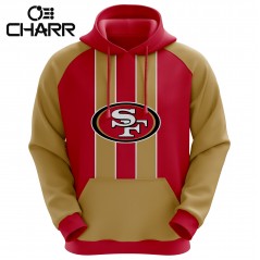 NFL Team San Francisco 49ers Sublimation Hoodies