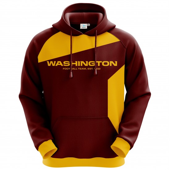 Team Washington Football Sublimation Hoodie