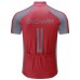 Red Gray Cycling Jersey